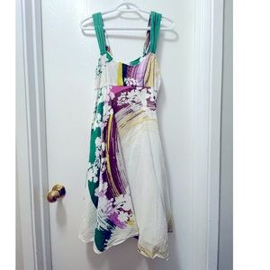 Full Circle A-line Cotton Dress